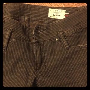 Brown stripe jean from diesel